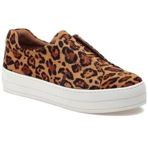 J Slides Cheetah Slip-on Sneakers